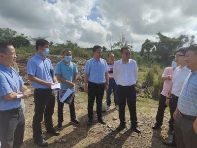 馬育紅實地推進廳重點項目前期工作